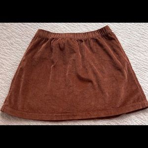 NWOT AMERICAN EAGLE CORDUROY MIDI LENGTH SKIRT